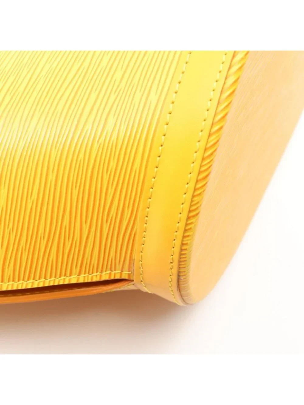 Louis Vuitton Shoulder Bag Saint Jacques Shopping Tassili Yellow Leather